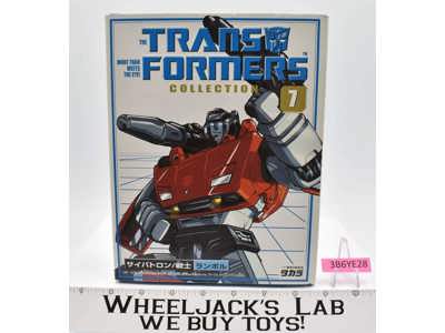 Lambor #7 Collection Book Transformers 2002 Takara MIB