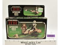 Speeder Bike 100% Complete W/Box Star Wars ROTJ Kenner 1983 Vehicle