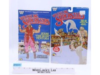 Jesse Ventura 1985 WWF LJN Titan Sports Vintage Wrestling CARDBACK & POSTER ONLY