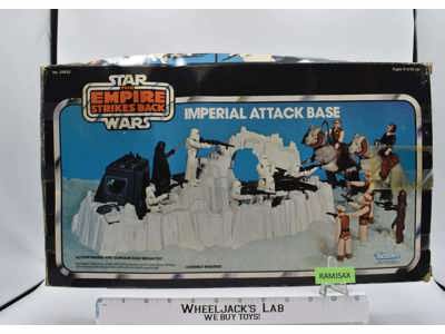 Hoth Imperial Attack Base 100% Complete W/Box 1980 Star Wars ESB Kenner Playset
