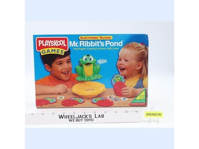 Playskool #40760 Mr. Ribbit's Pond Electronic Talking Game Hasbro 1996 NEW MISB