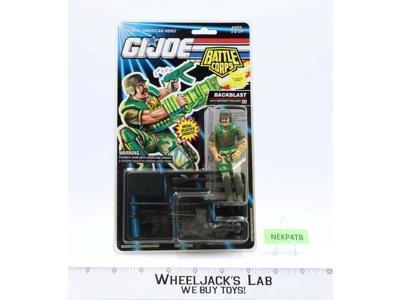 Backblast Battle Corps NEW MOSC 1992 GI Joe Hasbro Action Figure