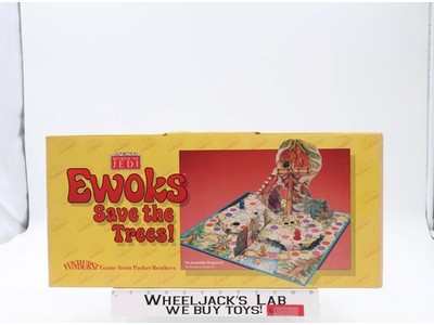 Star Wars Ewoks Save the Trees! ROTJ Funburst Complete Game Parker Bros 1983 MIB