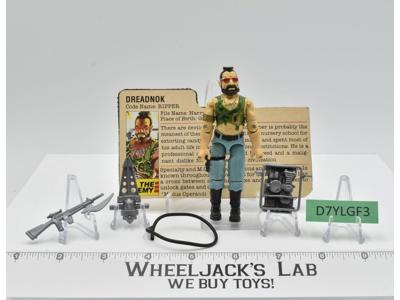 Ripper V1 100% Complete G.I. Joe 1985 Hasbro Vintage Action Figure
