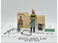 Ripper V1 100% Complete G.I. Joe 1985 Hasbro Vintage Action Figure