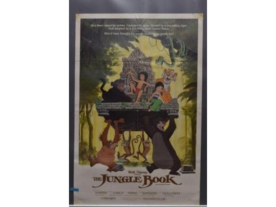 The Jungle Book Walt Disney Pictures Movie Poster 27 x 41