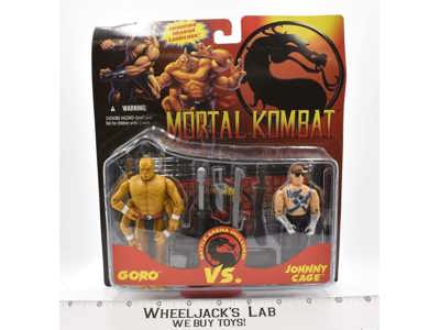 Goro Vs Johnny Cage NEW MISB Mortal Kombat 1994 Special Movie Edition Figures