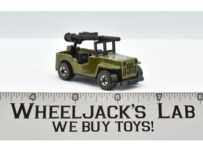 U.S. Army Gunslinger Hot Wheels Redline 1970 Vintage Hong Kong