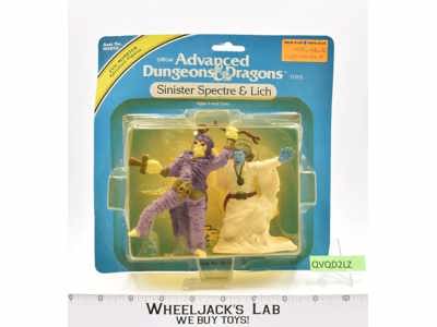 Sinister Spectre & Lich Advanced Dungeons and Dragons 1983 LJN NEW MOSC SEALED