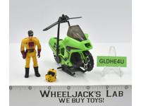Condor W/Brad Turner 100% Complete M.A.S.K.1986 Kenner Action Figure Vehicle