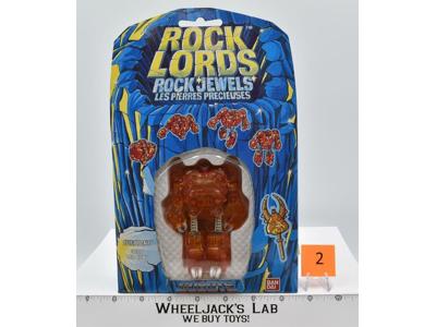 Sunstone #2 European Rock Jewels Rock Lords GOBOTS 1986 Bandai Action Figure