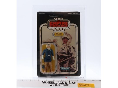 Han Solo Hoth AFA GRADED 80 80/85/80 31 Back-A Star Wars ESB 1980 Kenner NEW