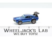 Mighty Maverick Blue 1970 Redline Hot Wheels Mattel Vintage RL