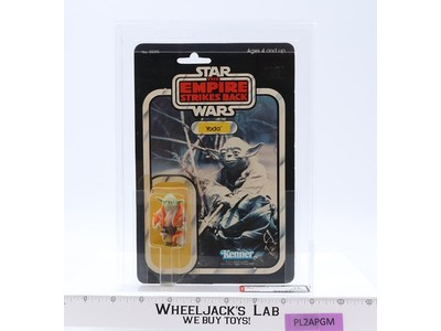 Yoda AFA GRADED 75 75/75/85 32 Back-B Star Wars ESB 1980 Kenner NEW SEALED