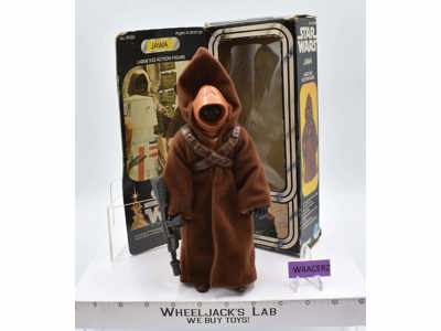 Jawa 100% Complete W/Box Star Wars 1979 Kenner Vintage 8" Action Figure