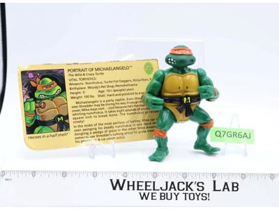 Michelangelo Teenage Mutant Ninja Turtles TMNT 1988 Playmates Vintage Figure