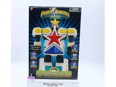 Deluxe Super Zeo Megazord Power Rangers Zeo 1995 Bandai Action Figure