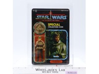 Luke Skywalker Battle Poncho AFA GRADED 85 92 Back Star Wars POTF Kenner NEW