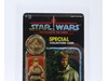 Luke Skywalker Battle Poncho AFA GRADED 85 92 Back Star Wars POTF Kenner NEW