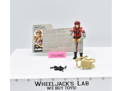 Crazylegs V1 100% Complete G.I. Joe 1987 Hasbro Vintage Action Figure