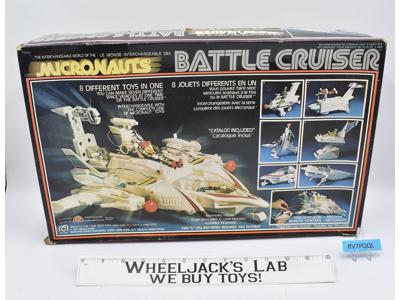 Battle Cruiser 100% Complete W/Box Micronauts 1976 Vintage Mego Action Figure