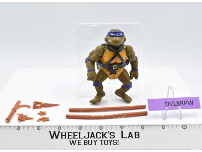 Donatello HARD HEAD 100% Complete Teenage Mutant Ninja Turtle 1988 Playmates
