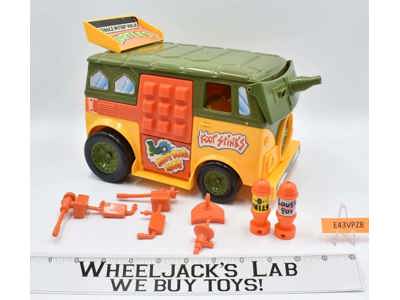 Party Wagon 100% Complete Teenage Mutant Ninja Turtles 1989 Playmates Vehicle