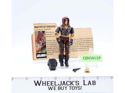 Zartan V1 100% Complete G.I. Joe 1984 Hasbro Vintage Action Figure