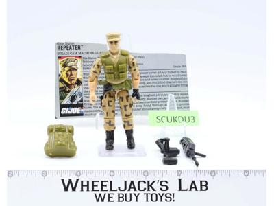 Repeater V1 100% Complete G.I. Joe 1988 Hasbro Vintage Action Figure