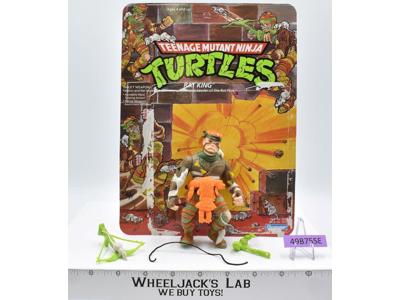 Rat King W/Cardback 100% Complete TMNT 1989 Playmates Vintage Action Figure