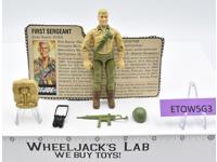 Duke: First Sergeant V1 100% Complete G.I. Joe 1983 Hasbro Vintage Action Figure
