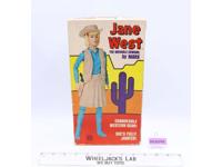 Jane West 12" Movable Figure W/Box #2067 1965 Johnny West Marx Vintage