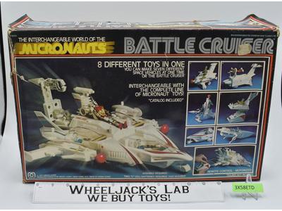 Battle Cruiser Complete W/Box Micronauts 1976 Vintage Mego Action Figure