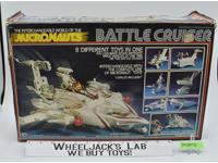 Battle Cruiser Complete W/Box Micronauts 1976 Vintage Mego Action Figure