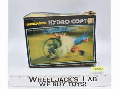 Hydro Copter Complete W/Box Micronauts 1976 Vintage Mego Action Figure