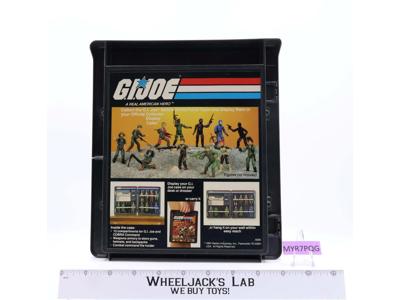 GI Joe Collector Display Case Complete 1983 Vintage Hasbro Vintage