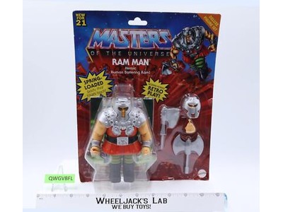 Ram Man He-Man Masters of the Universe Origins 2020 Mattel NEW MOSC SEALED