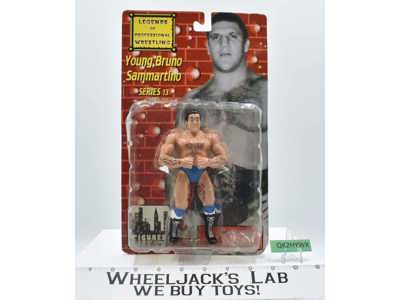 Young Bruno Sammartino 13 NEW MOSC 2000 Legends of Pro Wrestling Figures Toy Co.