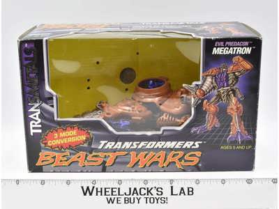 Megatron Evil Predacon Beast Wars Transmetals Transformers Hasbro 1997 MIB