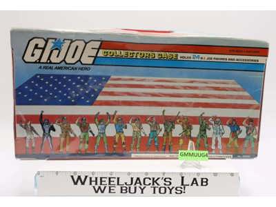 GI Joe Collectors Case 24 Action Figures W/TRAYS 1984 Tara Toy Accessory