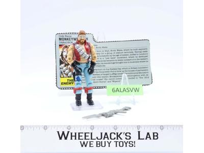 Monkeywrench V1 100% Complete G.I. Joe 1986 Hasbro Vintage Action Figure