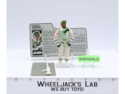 Iceberg V1 100% Complete G.I. Joe 1986 Hasbro Vintage Action Figure