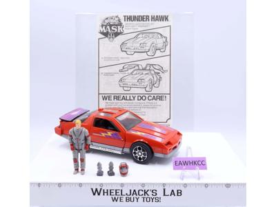 Thunderhawk W/Matt Trakker 100% Complete 1986 MASK M.A.S.K. Kenner Action Figure