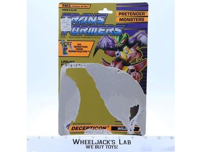 Wildfly Monstructor Cardback Pretender Monsters 1988 Vintage G1 Transformers