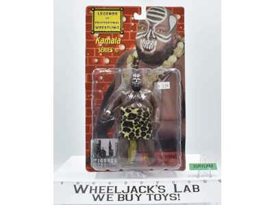 Kamala Series 10 NEW MOSC 2000 Legends of Pro Wrestling Figures Toy Co.