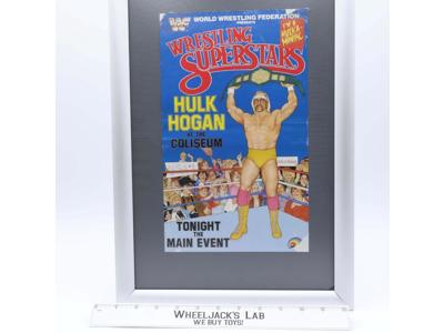 Hulk Hogan At The Coliseum 12 x 7.5 Original Poster WWF LJN Wrestling Vintage