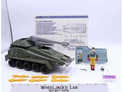 Persuader 100% Complete Vintage GI Joe 1987 Hasbro Action Figure Vehicle