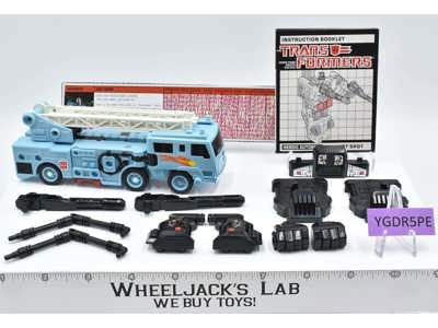 Hot Spot Defensor 100% Complete 1986 Vintage G1 Transformers Action Figure