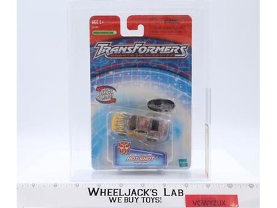 Hot Shot AFA GRADED 85 Transformers RID Spy Changers 2002 Hasbro SEALED