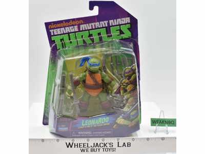 Leonardo Teenage Mutant Ninja Turtles TMNT Nickelodeon 2012 Playmates NEW MOSC